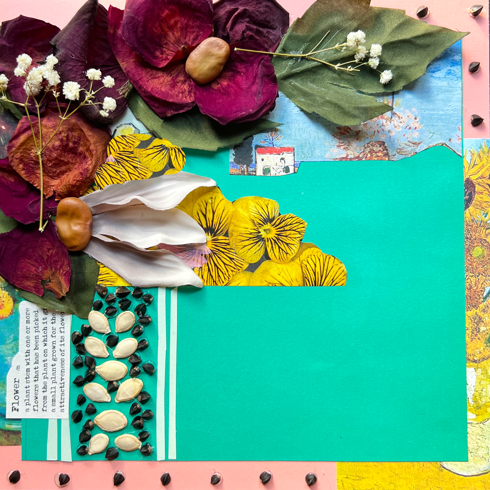 F — Flower 🌹 36daysoftype collage f flower