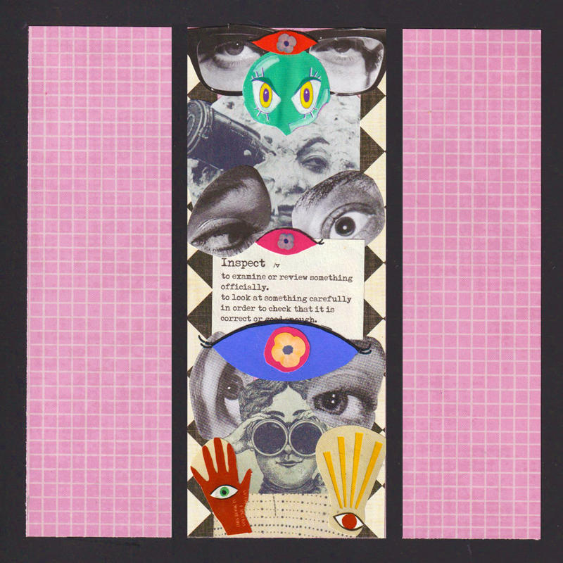 I — Inspect 👁️ 36daysoftype collage i