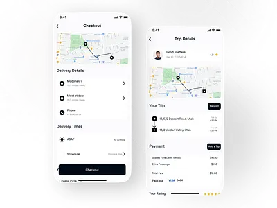 Delivery Application Ui app design application design delivery delivery app delivery service design dgpro digital food food app food delivery application food delivery service food order foodie ios mobile ui restaurant ui uidesign