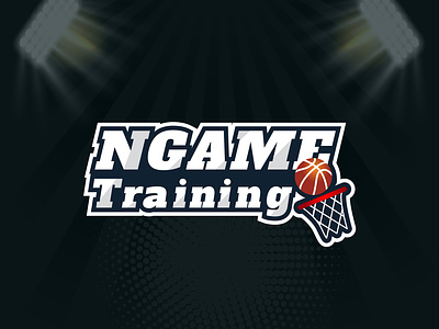 Basketball Team Logo dribblebasketball gradientbasketball logo logo basketball sportslogo training logo