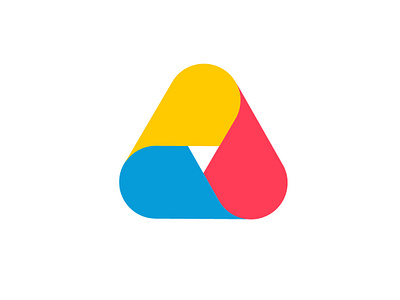 Triangular Icon art branding creative designer graphicdesign graphicdesigner icon logo logodesigner shapes style symbol triangle