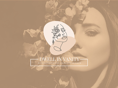 Dwell In Vanity branding design graphic design illustration logo vector website design