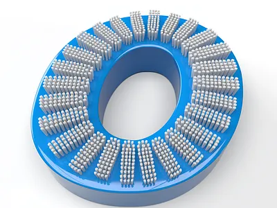 Branded Alphabet | O is for... 36dot branding brush render type typography