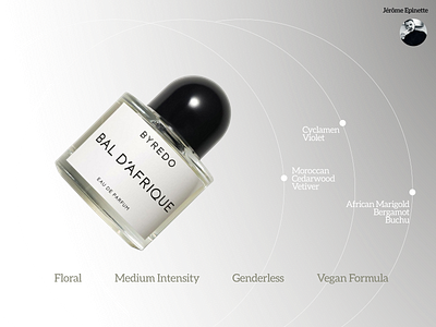 Perfume design/ byredo branding design ui