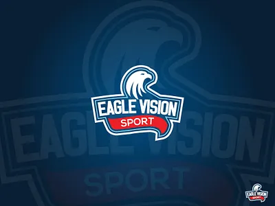 Esports logo for EAGLE VISION brand logo branding business logo design eagle logo flat logo icon design illustration logo logo maker ui uniquelogo