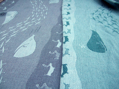 Vatanai baby illustration illustrations by jitka petrová niglikti scarf scarf for babywearing whales