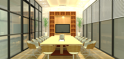 Interior design - meeting room 3d architecture building design interior interior design