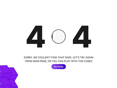 Error 404 Page 404 404 page dailyuichallenge framer motion graphics uidesign