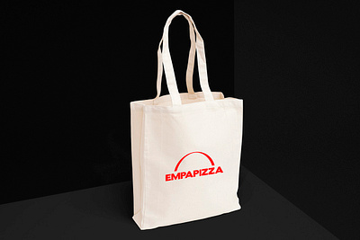 Empapizza Tote Bag branding design graphic design logo