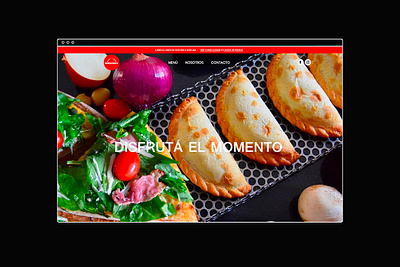 Empapizza Website - Home UI branding design graphic design logo ui web design