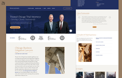 Law Firm Web Design by Rankings.io branding design law firm web design lawyer web site legal ui ux web design