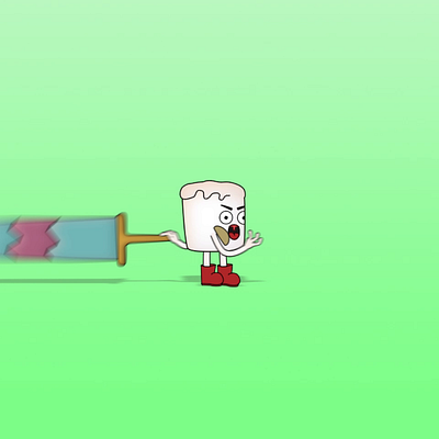 Spin attack animation 2d animation animation bone rig animation