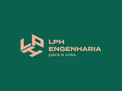 Logo Animation for LPH Engenharia animation branding graphic design logo motion graphics