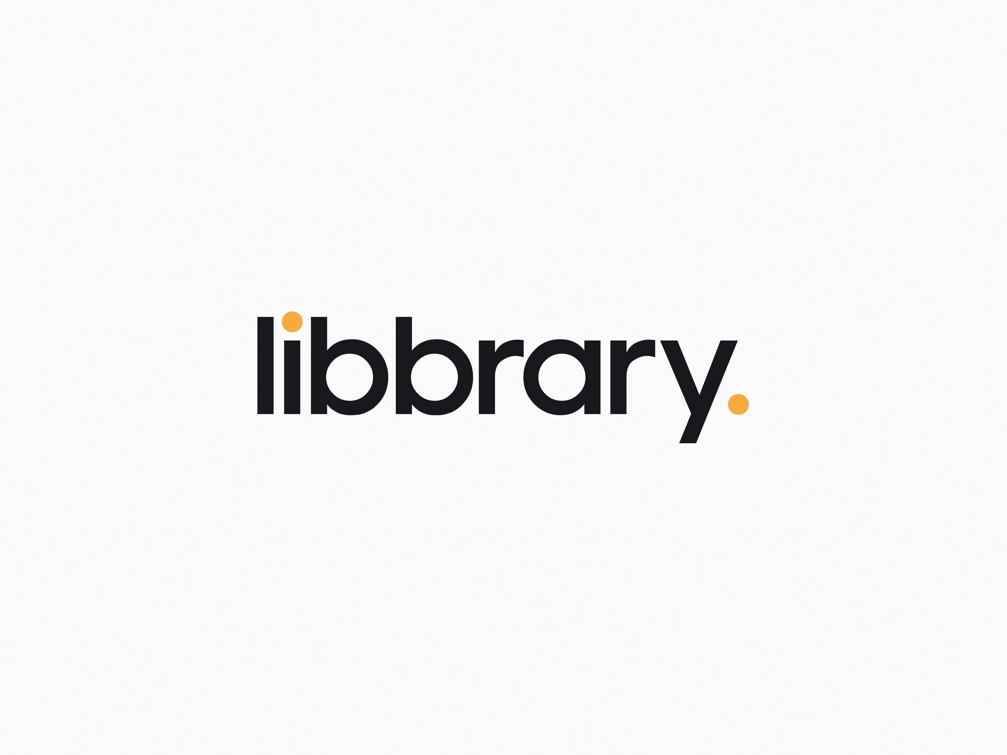 Logo Design ○ libbrary. brand brandidentity branding creative designinspiration graphic design identitydesign logo logodesign logomark logos logotype monogram symbol