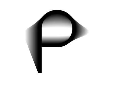 Letter P | 36 Days of type abstract bold branding clean design designer flat gradient letter logo minimal minimalist overlapping p professional simple