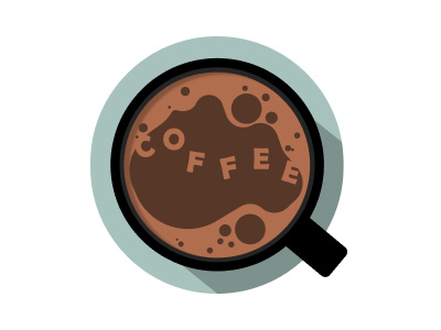 A cup of Coffee design graphic design illustration vector