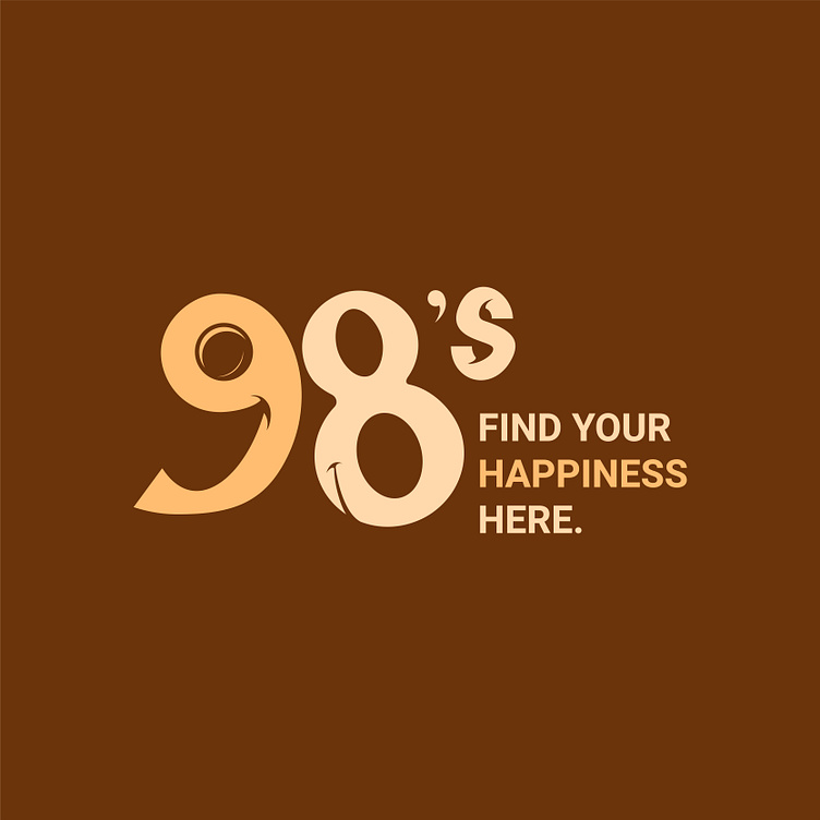 98's Logo by Wakeh Studio on Dribbble