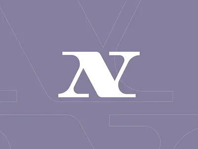 N logo branding design logo minimal n logo