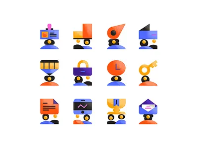 Icons icon icon set icons navigation people pictogram ui