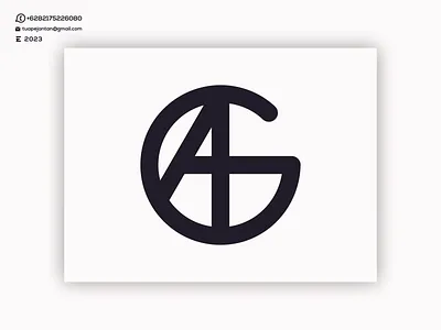 Monogram GA Logo Design art awesome branding design design logo ga icon letter lettering logo minimal monogram vector