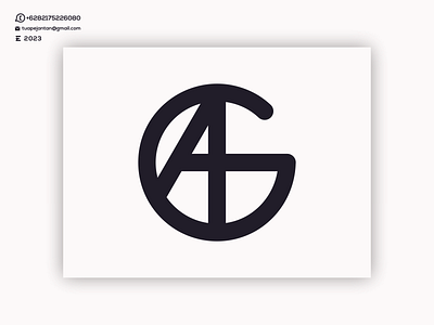 Monogram GA Logo Design art awesome branding design design logo ga icon letter lettering logo minimal monogram vector