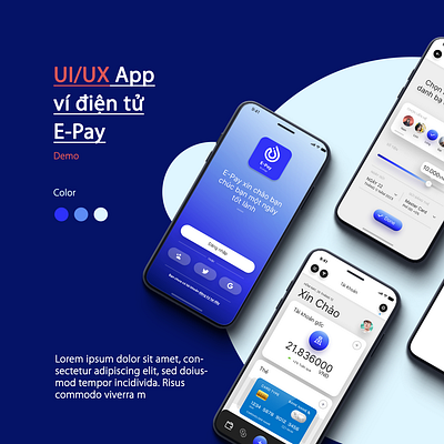 UI/UX App E-PAY uiux design
