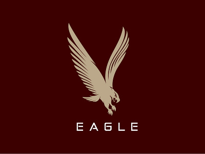 Eagle Logo 3d bird business capital consultant crest dominance eagle for sale eagle logo financia flight focus logo protection strength strong ui ux vector