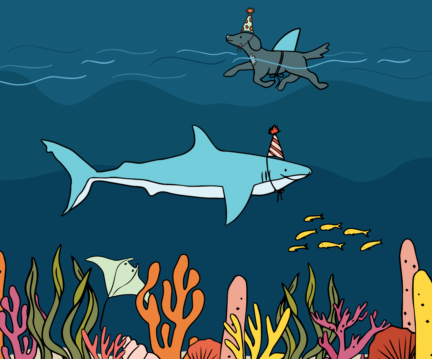 Under the Sea childrens illustration illustration illustration design ocean under the sea