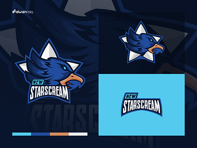 Mascot Logo_Newstarscream branding esport esport team gaming logo graphic design logo mascot mascot logo team logo vector logo