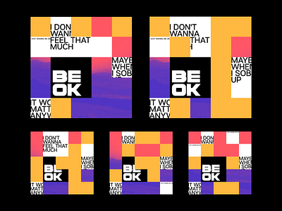 CSS Grid Experiment 3 (Album Cover) album album art album cover css design generative graphic design grid javascript layout randomized typography vibrant