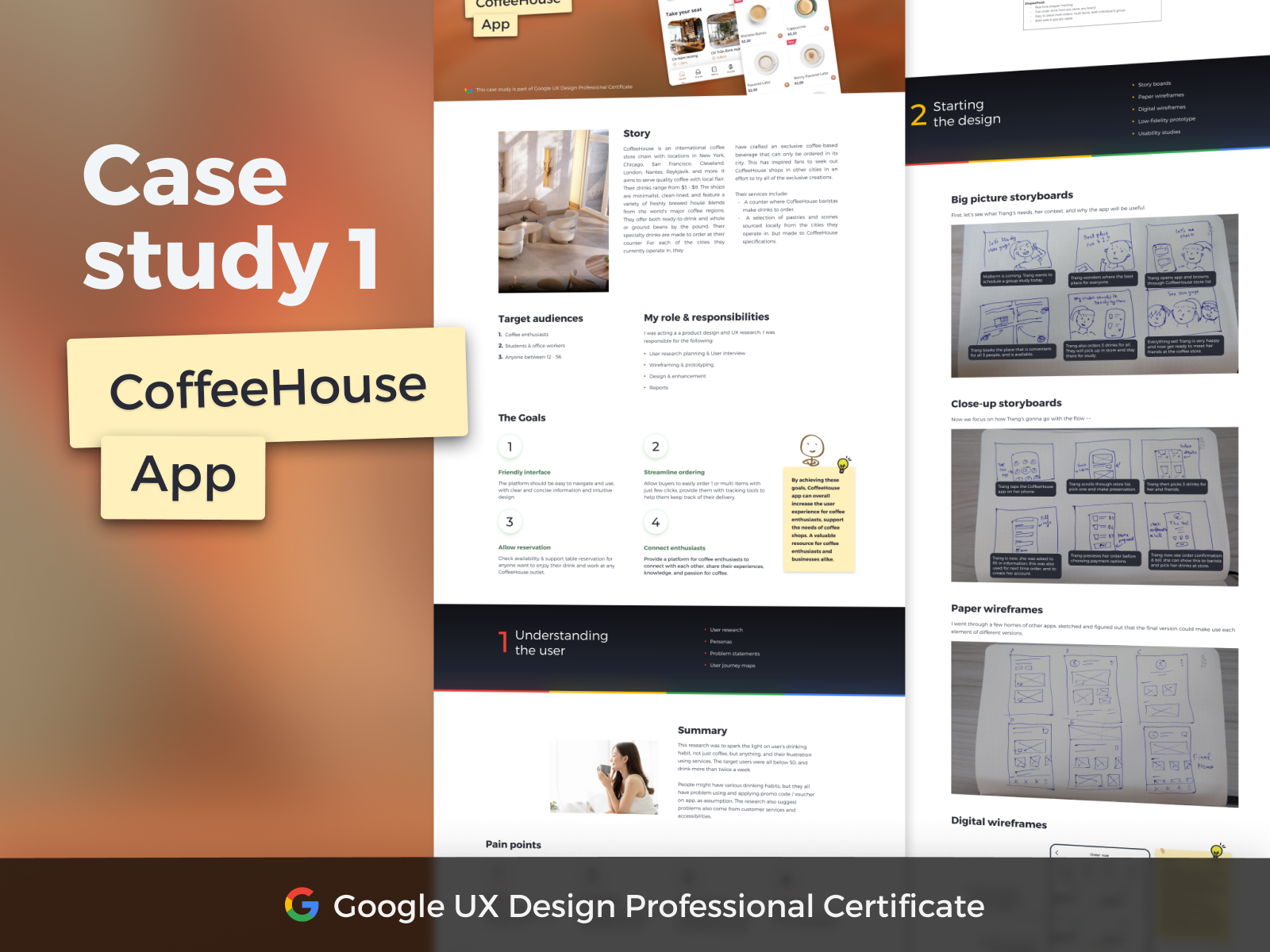 google ux course case study