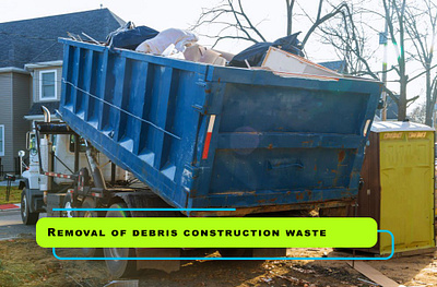 Removal of Construction Waste Project Update design graphic design photoshop