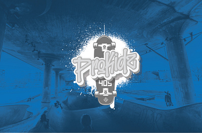 ProKidz 405 branding graphic design logo logo design marketing skating