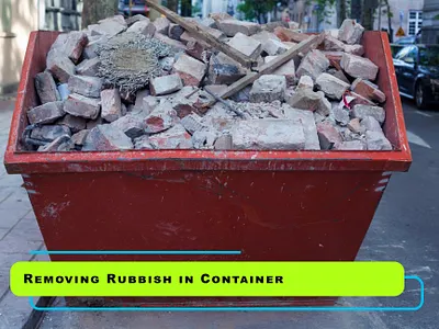 Removing Rubbish in Container - Eco Rubbish Removal Brisbane design graphic design photoshop