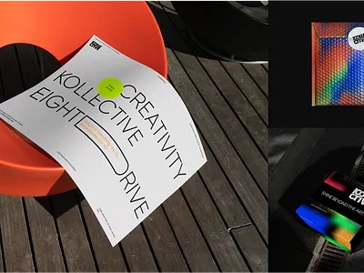 Kollective8 pack art box boxdesign brand brand development branding gradient graphic design illustration logo packaging typo typography vector