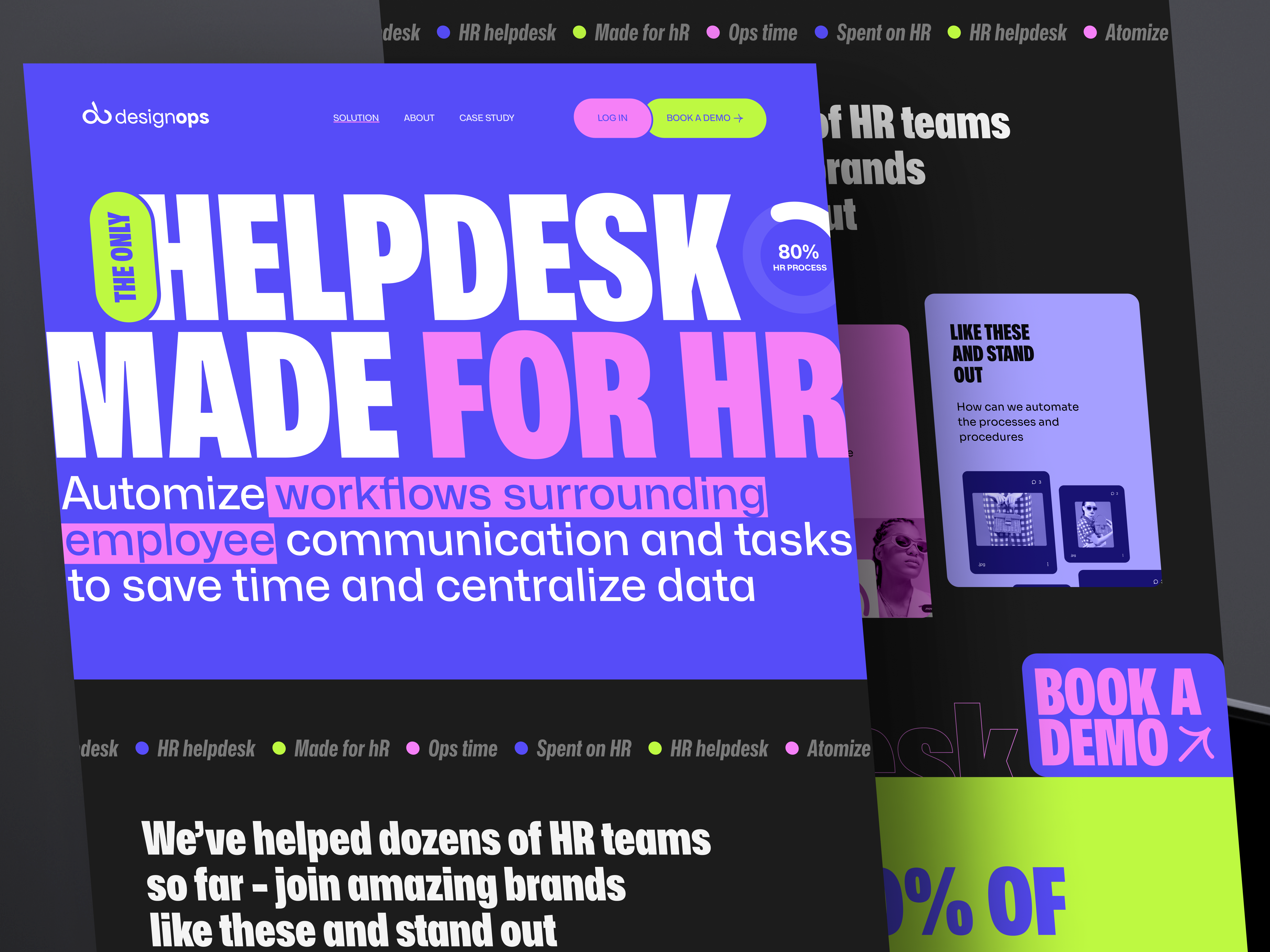 AI-powered help desk: SaaS Platform Website Design b2b bold design customer design landingpage responsivedesign saas saas platform saas software platforms software as a service software as a service top software as a service design uidesign uxdesign web webdesign webdesigner webdesigninspiration websitedesign websiteinspiration