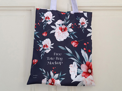 Port Authority B150 Size Chart Tote Bag Mockup Canvas Tote 