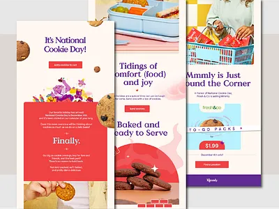 Cookie Day newsletter branding cookie creative design drawing email figma food graphic design illustration newsletter vector vectorart
