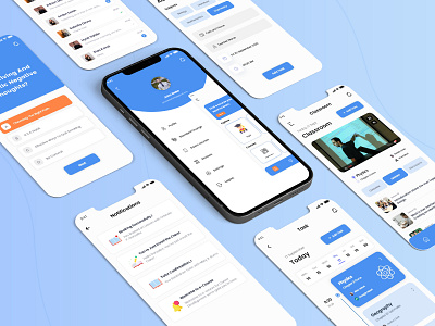 Education App Design graphic design ui