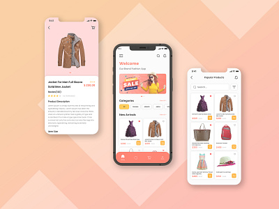 E Commerce App Design graphic design ui