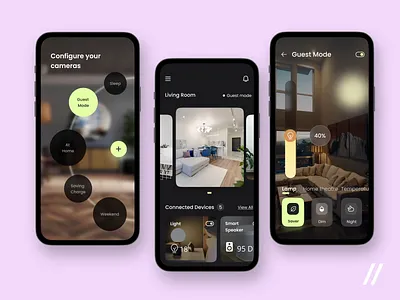 Home Helper Mobile IOS App android animation app app design app interaction dashboard design home ios mobile mobile app motion online security smart technology ui uiux ux video