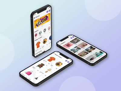 E Commerce App Ui Design graphic design ui
