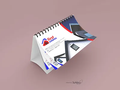 Table Calendar 2023 branding building calendar design graphic design real estate design table calendar