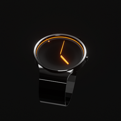 Smart watch presentation 3d blender design graphic design illustration ui