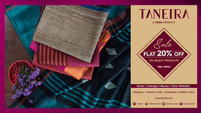 Taneira Diwali Flat Sale Design