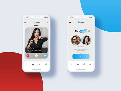 Dating app UI mockup android app app design app ui dating app figma graphic design mockup ui ui design ui mockup ui ux uiux user experience user interface ux ux design