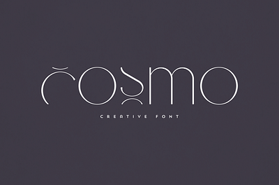 Cosmo free font, freebie creative custom download font free download free font serif typeface