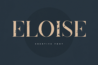 Eloise free font, freebie creative custom font free free download free font serif typeface