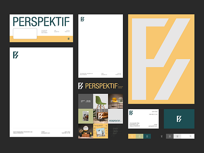 Perspektif - Brand Identitiy brand brand identitiy branding design graphic design logo logodesign logotype typography vector