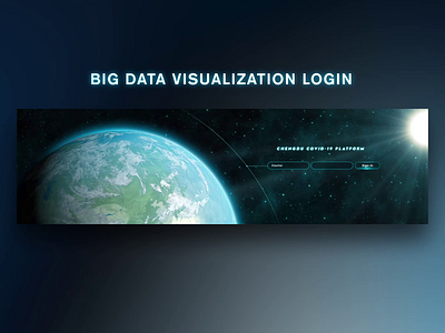 Big data visualization login 3d ae animation bigdata datavisualization design fui motion graphics ui ux visualization